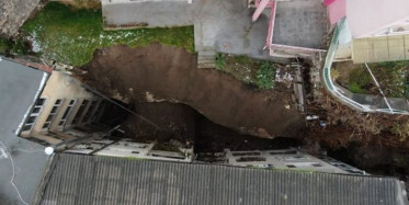 Bursa'da Heyelan Faciası