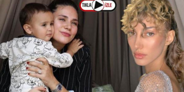 Buse Varol, Oğlu Burak’a İstiklal Marşı’nı Okuttu