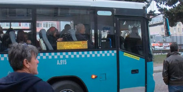 Otobüste Uyuyan Kadın Yolcuya Taciz 