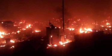 Lübnan'da Suriyeli Sığınmacıların Çadırları Yakıldı