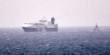 Çanakkale'de Ro-Ro Gemisinde Yangın