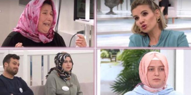 Canlı Yayında Kızına Terlik Fırlattı