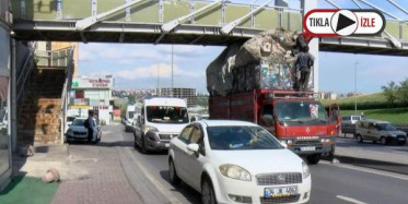 Küçükçekmece'de Akılalmaz Görüntü