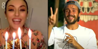 Ezgi Mola'dan Cemal Can'a Sürpriz Doğum Günü