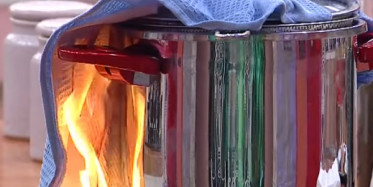 Başak Stüdyoyu Yakıyordu