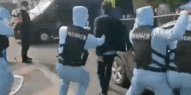 Çin'de Korona Virüs Tatbikatı