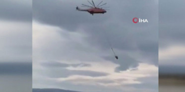 Çin'de Yangın Söndürme Helikopteri Göle Düştü: 4 Pilot Hayatını Kaybetti