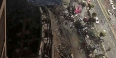 Çin'de Coronavirüs Hastalarının Olduğu Otel Çöktü!