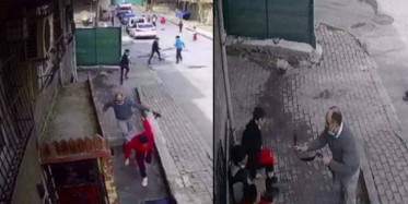 Çocukları Kemerle Döven Adam Dehşeti Yaşattı!