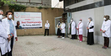 Coronavirüsten Ölen Doktor Yavuz Kalaycı İçin Anma Töreni
