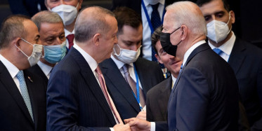 Cumhurbaşkanı Erdoğan ve Joe Biden'ın NATO Zirvesinde İlk Karşılaşması