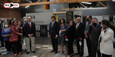 Cumhurbaşkanlığı İletişim Başkanlığınca Hazırlanan 'Şehit Diplomatlar Sergisi' Los Angeles'ta Açıldı