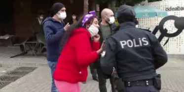 Polis Uyarınca Önce Kaçtı, Sonra Çığlık Attı