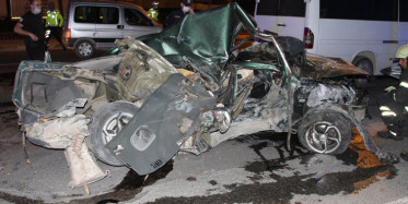 Denizli'de Meydana Gelen Kazada Bir Kişi Ağır Yaralandı