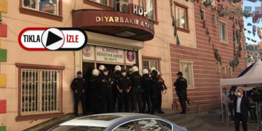 HDP Diyarbakır İlçe Binasına Operasyon!