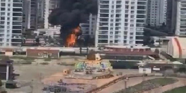 Diyarbakır'da Çocuk Parkında Yangın Meydana Geldi