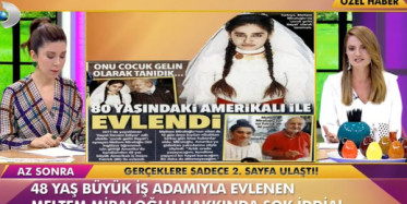 Meltem Miraloğlu, Evlatlığı Olduğu 80 Yaşındaki Adamla Evlendi