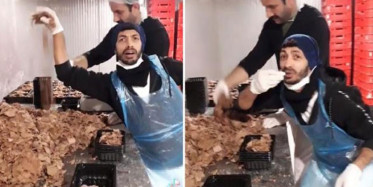Döner Paketleyen Çalışanların Kaydettiği Videoya Tepki Yağdı
