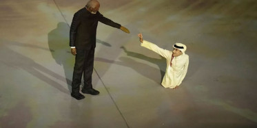 Dünya FIFA Dünya Kupası'ndaki bu görüntüleri konuşuyor: ABD'li ünlü oyuncu Freeman ve engelli genç Kuran okudu