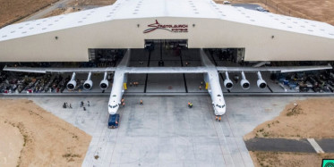 Dünyanın En Büyük Uçağı İkinci Kez Uçuşunu Başarıyla Gerçekleştirdi