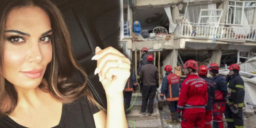 Ebru Yaşar Elazığ'a Yardımda Bulundu