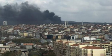İstanbul, Çekmeköy'de Korkutan Yangın!