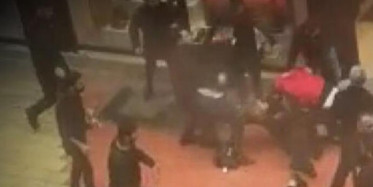 Elazığ'da Taşlı Sopalı Kavga