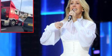 Ünlü Şarkıcı Ellie Goulding, Aracı Sürüklenen Adamı Kurtardı