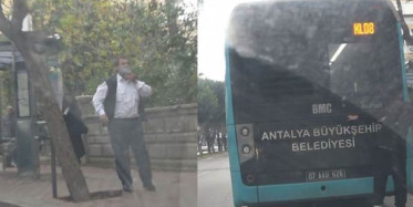 Patenci Bu Defa Otobüs Şoförüne Yakalandı