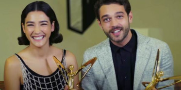 Pantene Altın Kelebek En İyi Dizi Çifti Ödülü Verildi