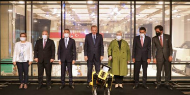 Cumhurbaşkanı Erdoğan, Açılış Törenini Robotla Yaptı