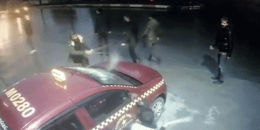 Esenyurt'ta Taksicilerin Kavgasında Sopalar Konuştu