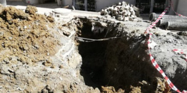 Yol Çalışmasında Göçük