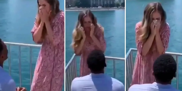 Evlilik Teklifi Alan Kadının Kendinden Geçti