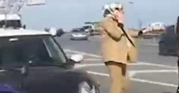 Otoyolda Kadın Sürücüye Çarpan Magandanın Yaptığı Şaşırttı