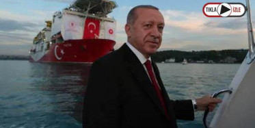Cumhurbaşkanı Erdoğan Karadeniz'e Açılan Fatih Sondaj Gemisini Böyle Selamladı