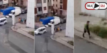 Maltepe'de Dehşet Anları! Ekmek Dağıtan Fırıncılara Silahla Saldırı