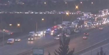 Esenyurt TEM Otoyolu'nda 12 Aracın Karıştığı Zincirleme Kaza