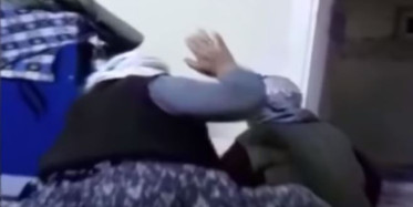 Gelinin Kaynanasına Şiddet Uyguladığı Görüntüler
