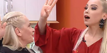 Gelinim Mutfakta Programında Özlem Bardak Fırlattı