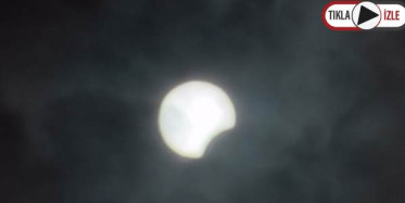 Güneş Tutulması İstanbul'dan Böyle Görüntülendi