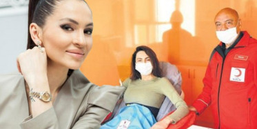 Günay Musayeva Kan Bağışında Bulundu