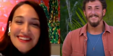 Survivor Berkan Oyuncu Gupse Özay ile Anlat Bakalım Oyununda Partner Oldu
