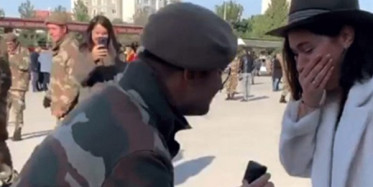 Gözde Çığacı’ya Asker Sevgilisi Tümer Gülümserler'den Sürpriz Evlilik Teklifi