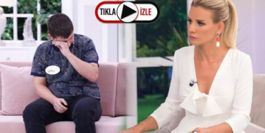 Esra Erol’da Programına Katılan Utku Ercan Gözyaşlarına Boğuldu