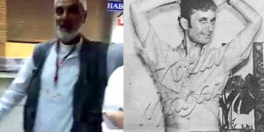 Hacı Kıyafetleriyle Dans Eden Adamın O Anları Kamerada