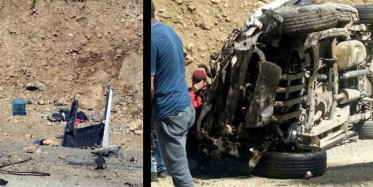 Hakkari Yüksekova'daki Kazanın İlk Görüntüleri