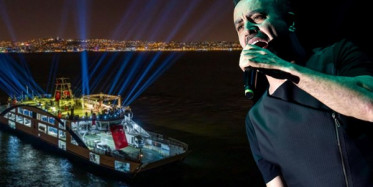 Haluk Levent İzmir'de Arabalı Vapurda 100. Yıl Konseri Verdi