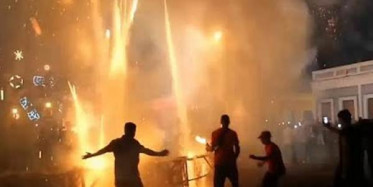 Sancaktepe'de Korkutan Havai Fişek Kazası!