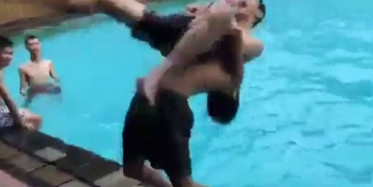 Havuzda Korkunç Kaza